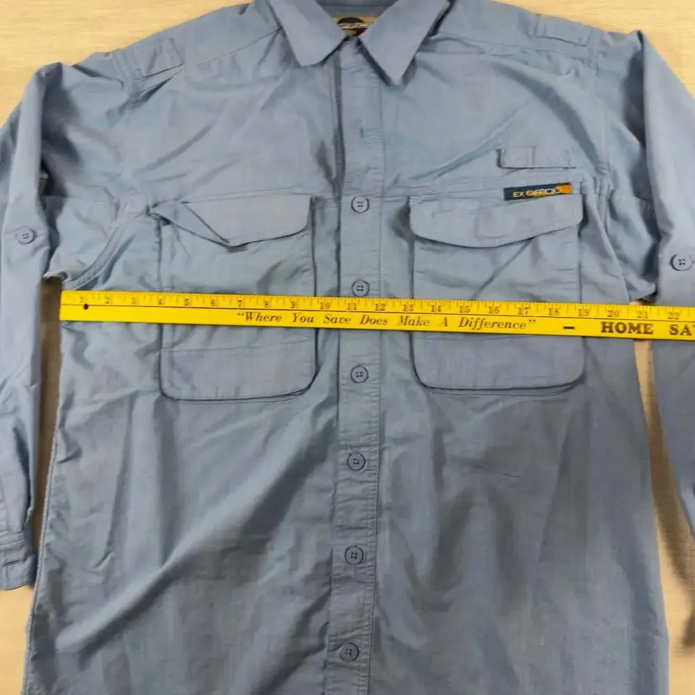 ExOfficio Adventure Travel Vented Long Sleeve Fishing Shirt